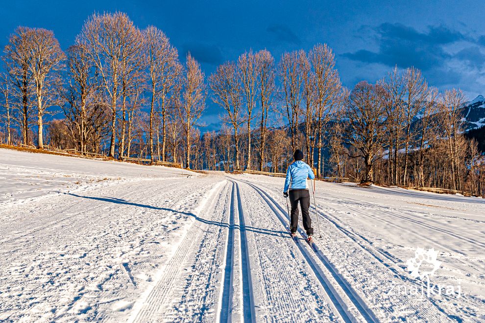 Szlak narciarski Sonnenloipe nad Ramsau