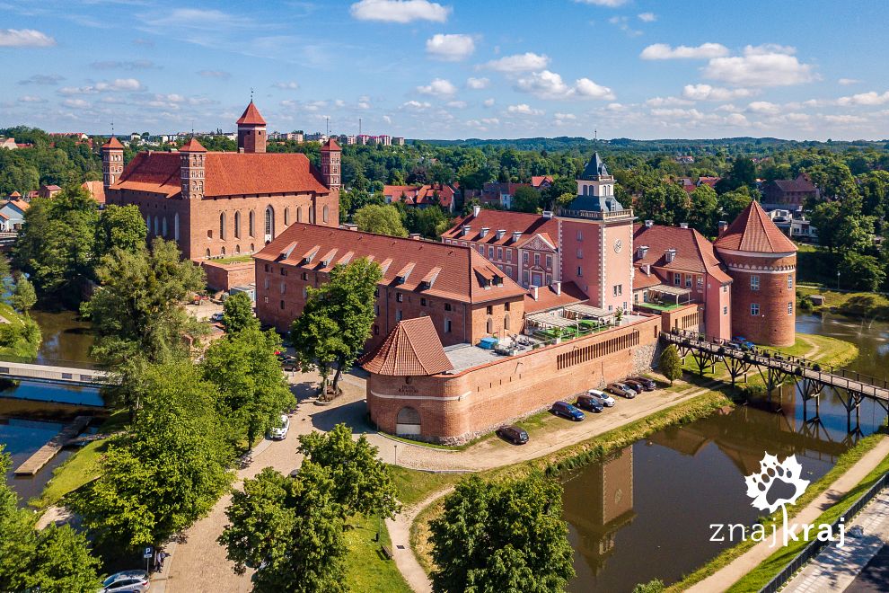 Przedzamcze zamku w Lidzbarku Warmińskim