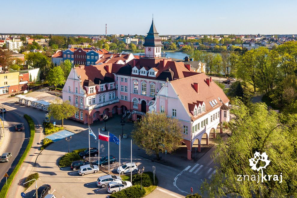 Neobarokowy ratusz w Iławie