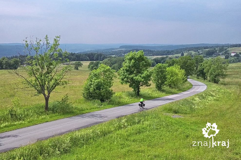 Szlak rowerowy Green Velo koło Ulucza
