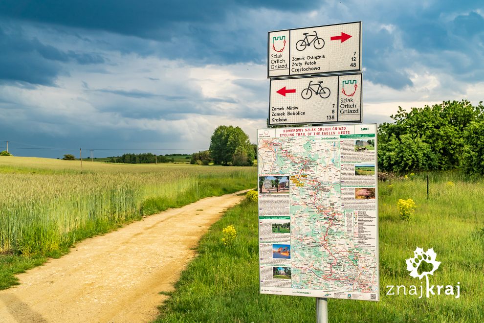 Rowerowy Szlak Orlich Gniazd w województwie śląskim