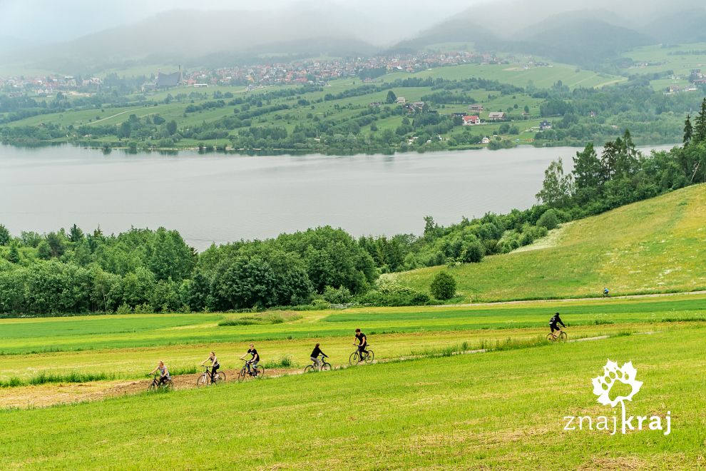 Widoki z podjazdu pod Falsztyn