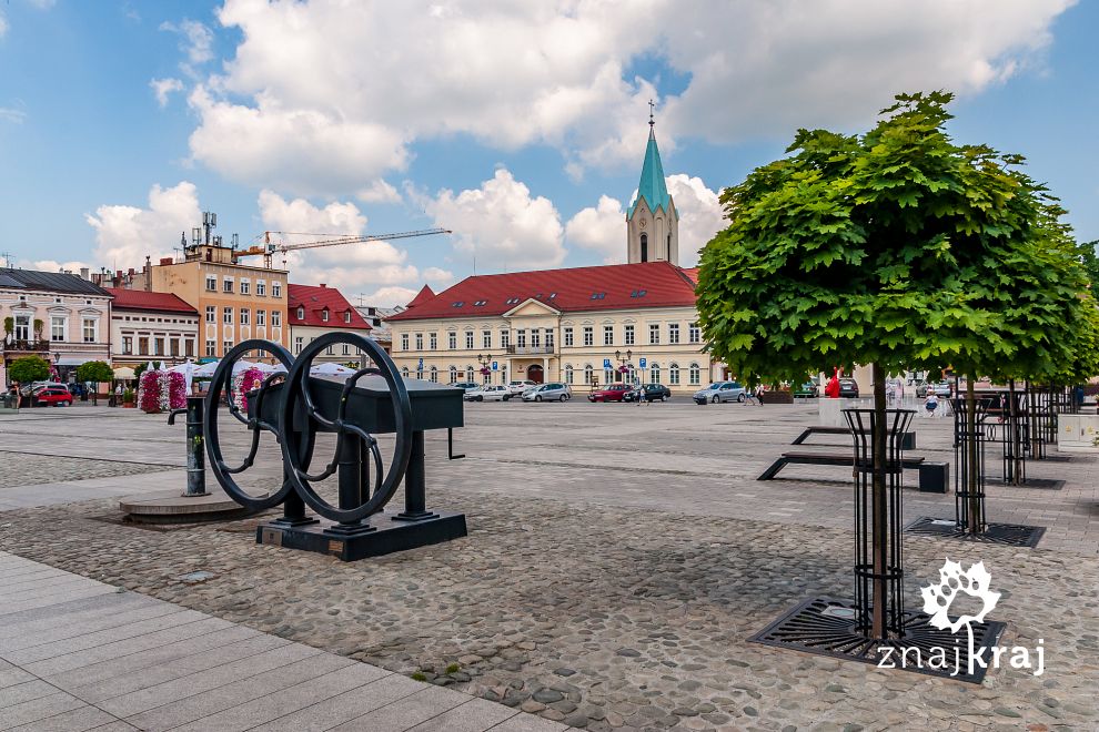 Rynek w Oświęcimiu po rewitalizacji