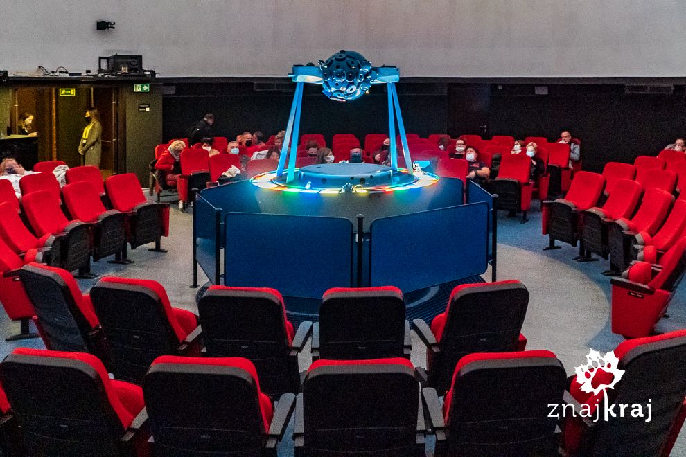 Sala planetarium w Toruniu