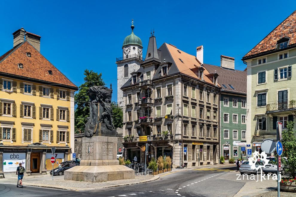 Secesyjne La Chaux-de-Fonds w Szwajcarii