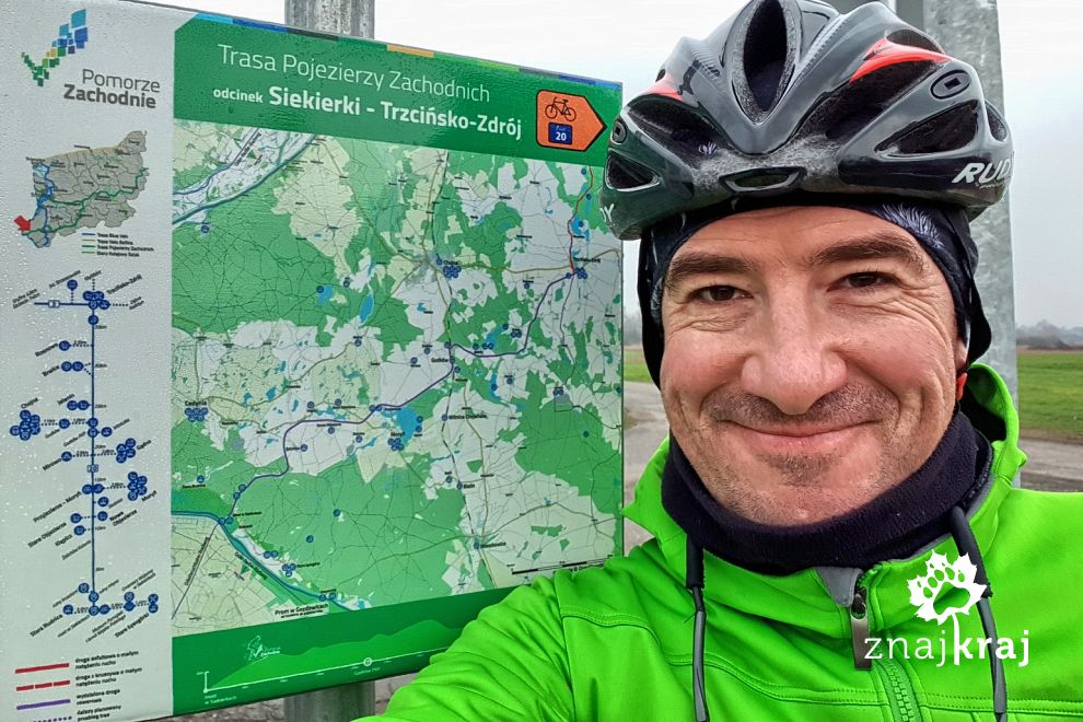 Trasa Pojezierzy Zachodnich na Pomorzu Zachodnim