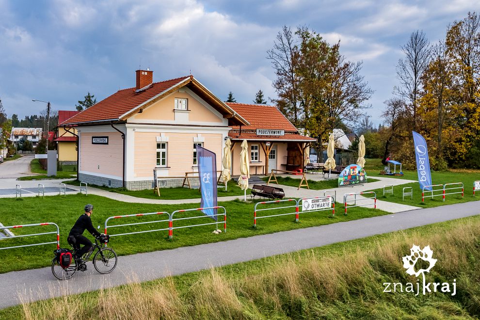 Stacja Podczerwone przy Szlaku wokół Tatr