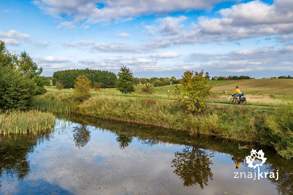 Stary Kolejowy Szlak - droga rowerowa koło Połczyna-Zdroju