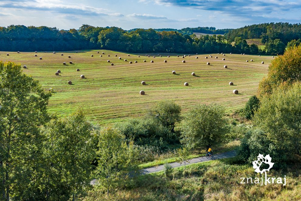 Stary Kolejowy Szlak - widok z góry