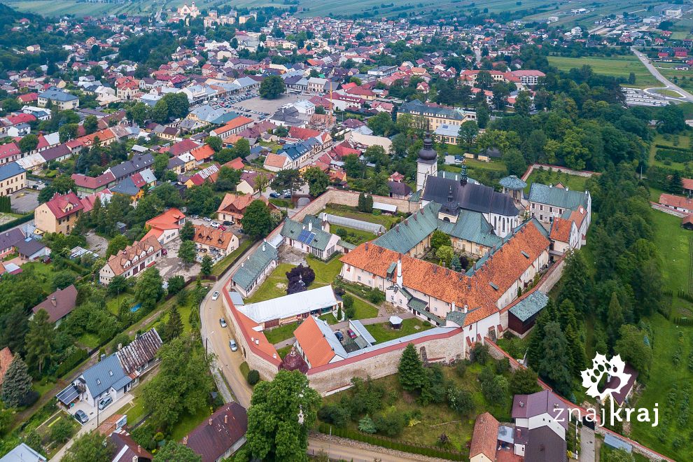 Stary Sącz z góry