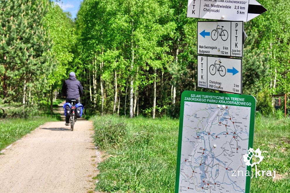 Tablice informacyjne i mapy szlaków