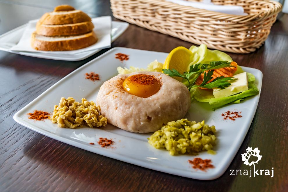 Tatar z pstrąga w Łopusznej