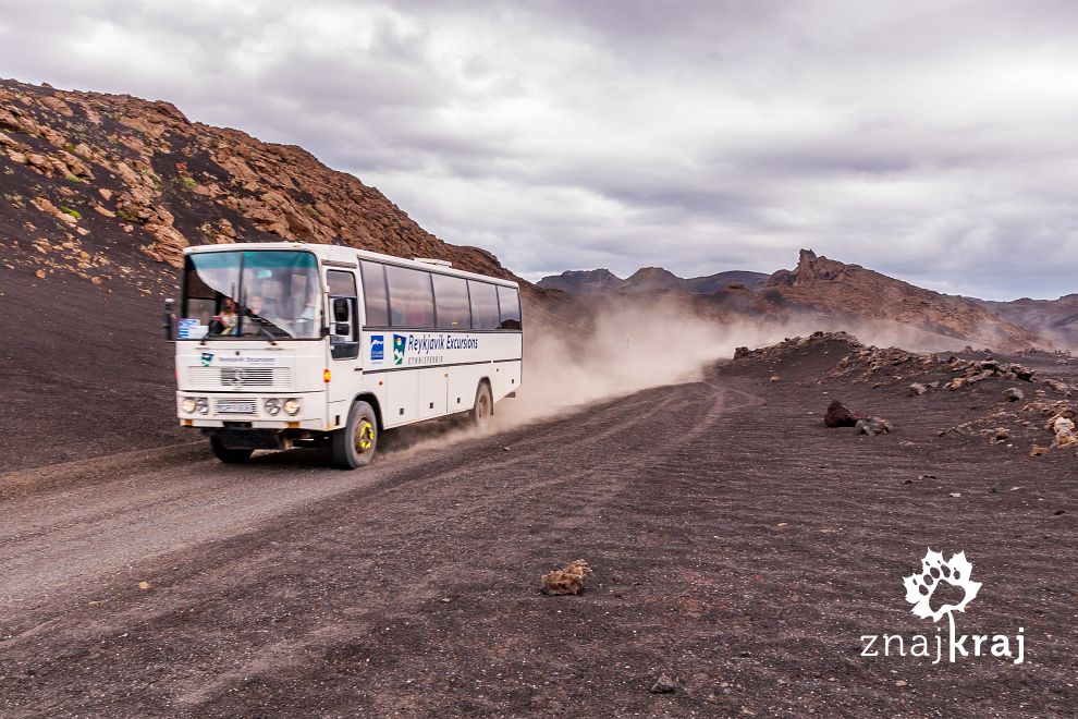 Terenowy autobus Reykjavik Excursions