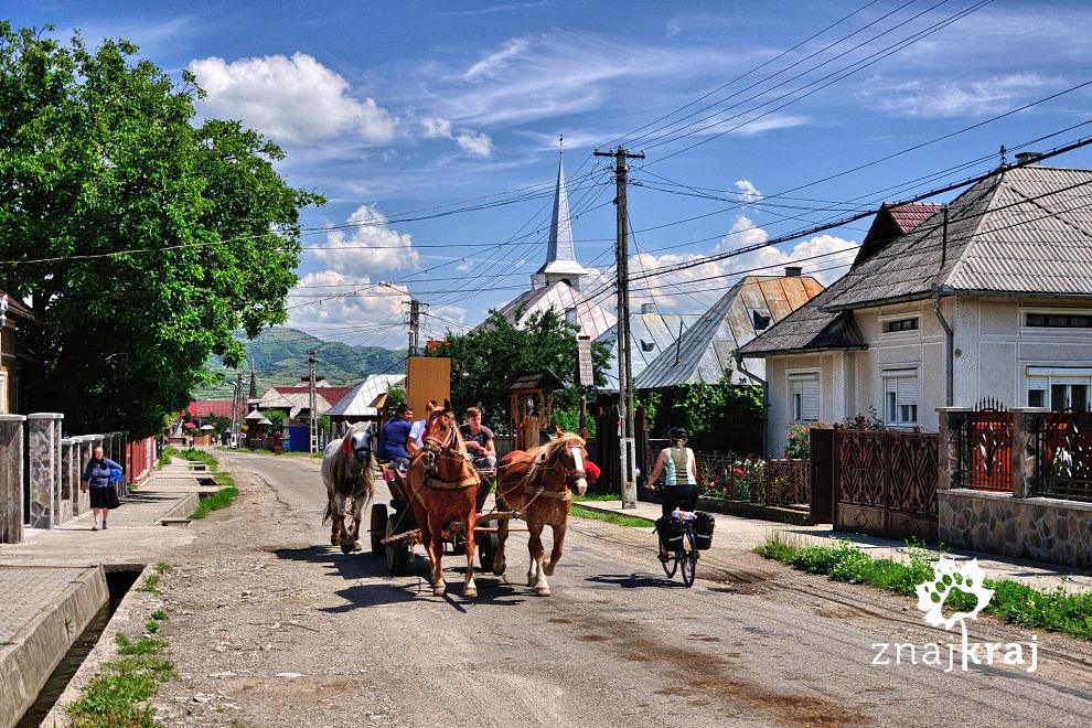 Transport mebli wozem w Ieud