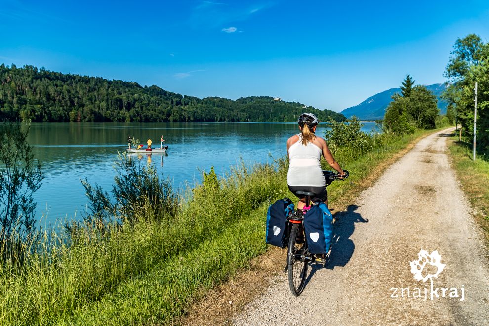 Szlak rowerowy Drawy za Villach