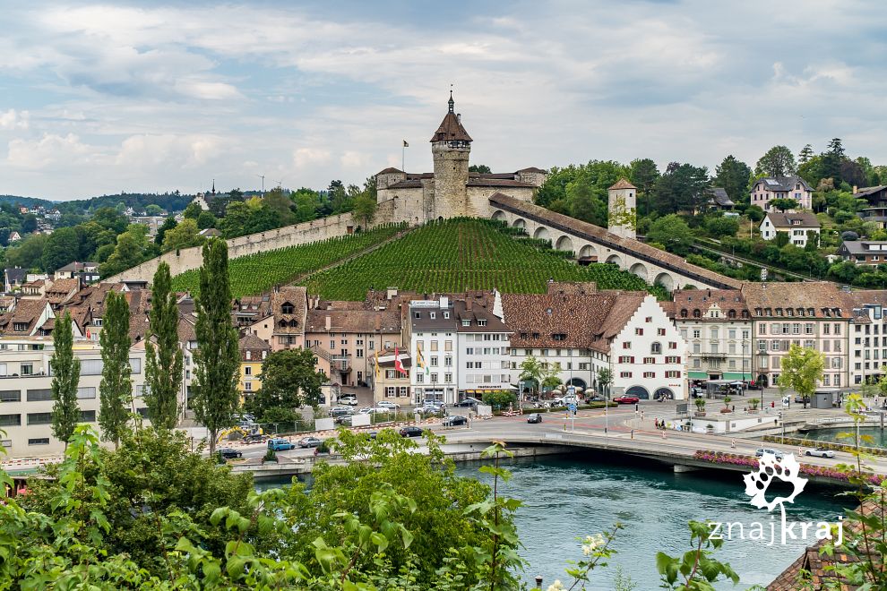 Twierdza Munot w Schaffhausen w Szwajcarii