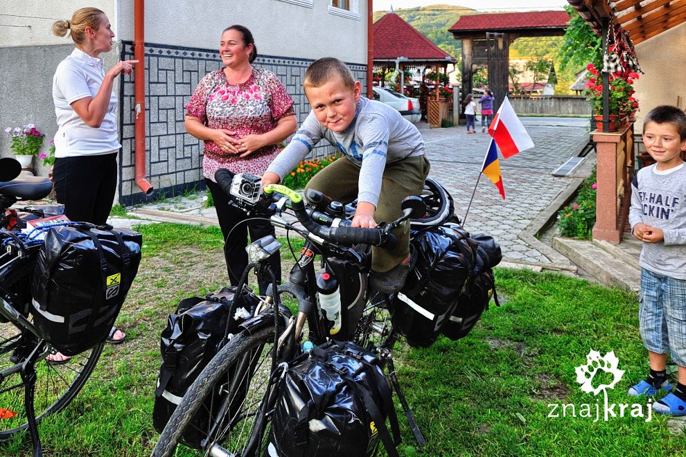 W pensjonacie w Sieu gdzie spaliśmy