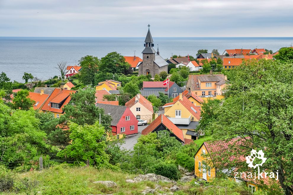 Widok na Gudhjem