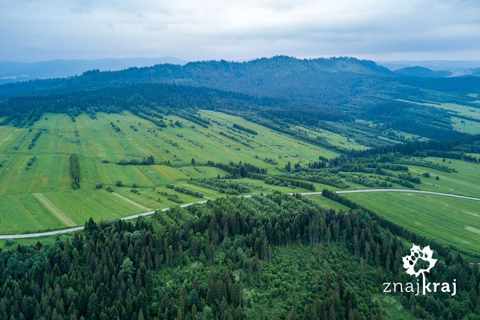 Widok na Pieniny Spiskie