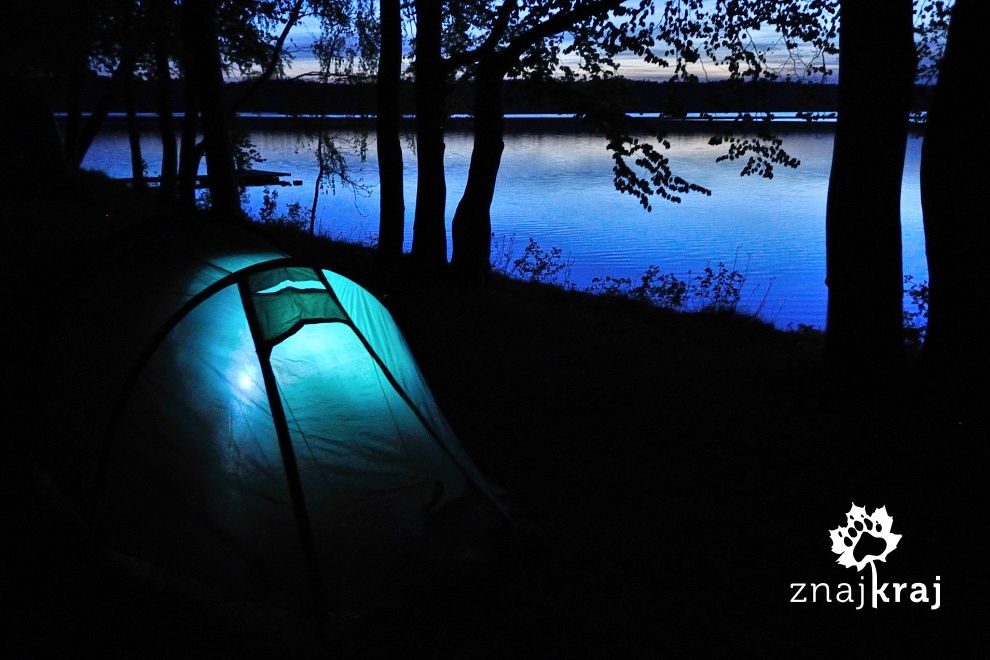 Wieczór nad Wdzydzami