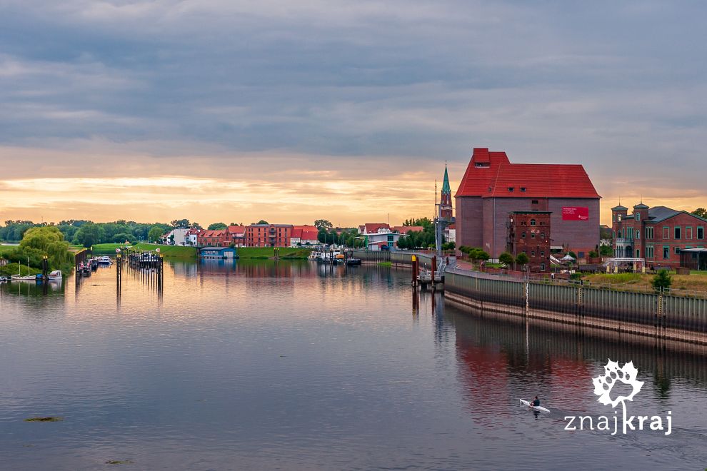 Wittenberge - stara olejarnia nad Łabą
