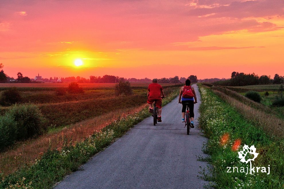 Zachód Słońca nad Velo Dunajec