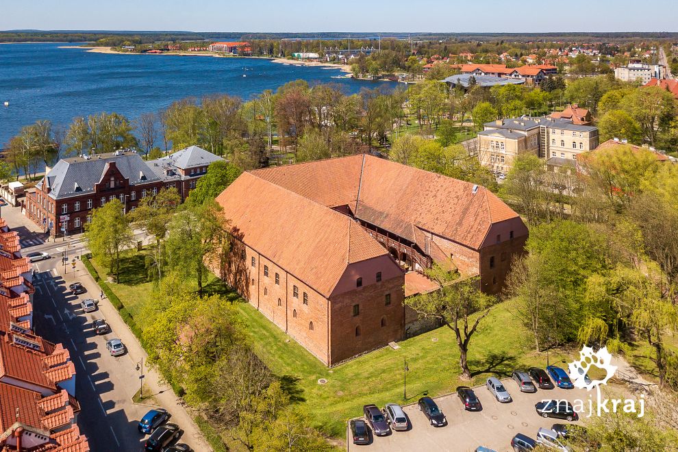 Zamek w Ostródzie nad Jeziorem Drwęckim