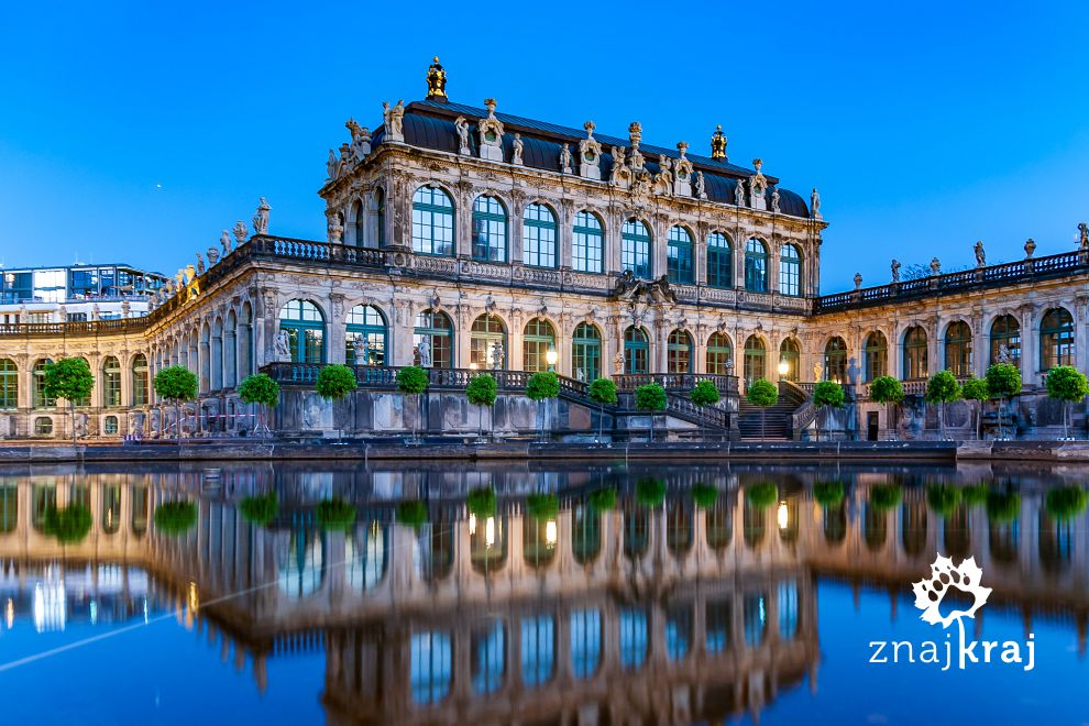 Zwinger w Dreźnie - Pawilon Porcelanowy