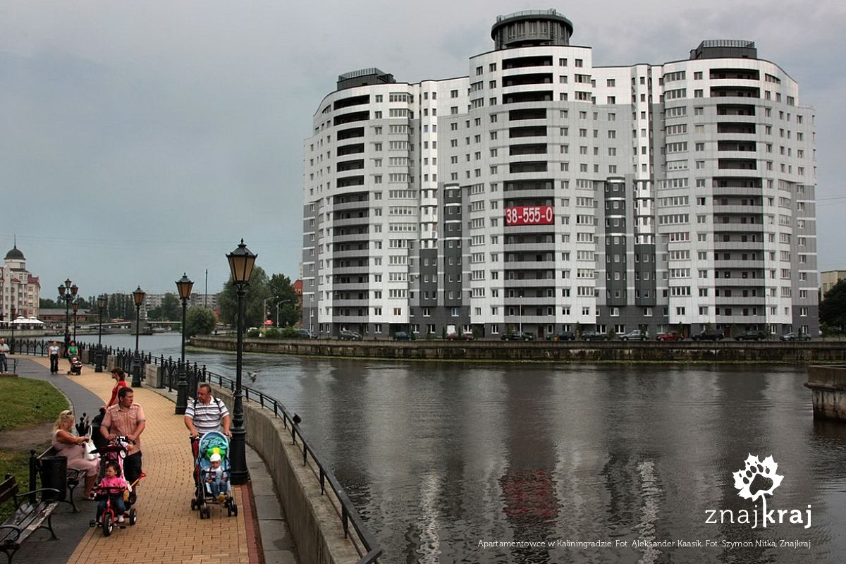 Apartamentowce w Kaliningradzie. Fot. Aleksander Kaasik Apartamentowce w Kaliningradzie. Fot. Aleksander Kaasik