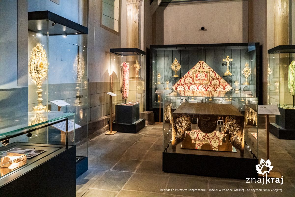 Beskidzkie Muzeum Rozproszone - kościół w Polance Wielkiej