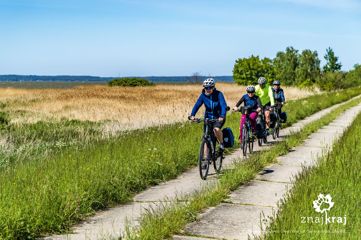 Betonowe płyty na Green Velo