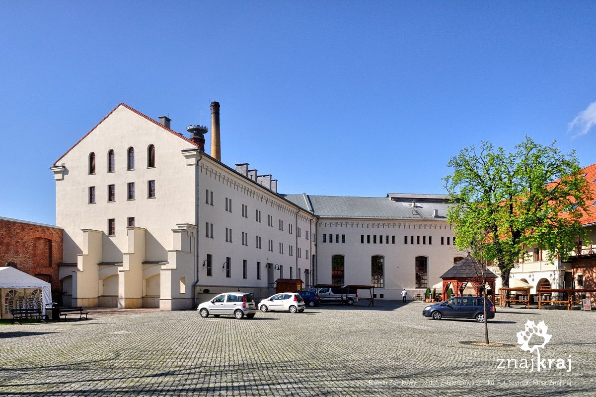 Browar Zamkowy - widok z dziedzińca zamku Browar Zamkowy - widok z dziedzińca zamku