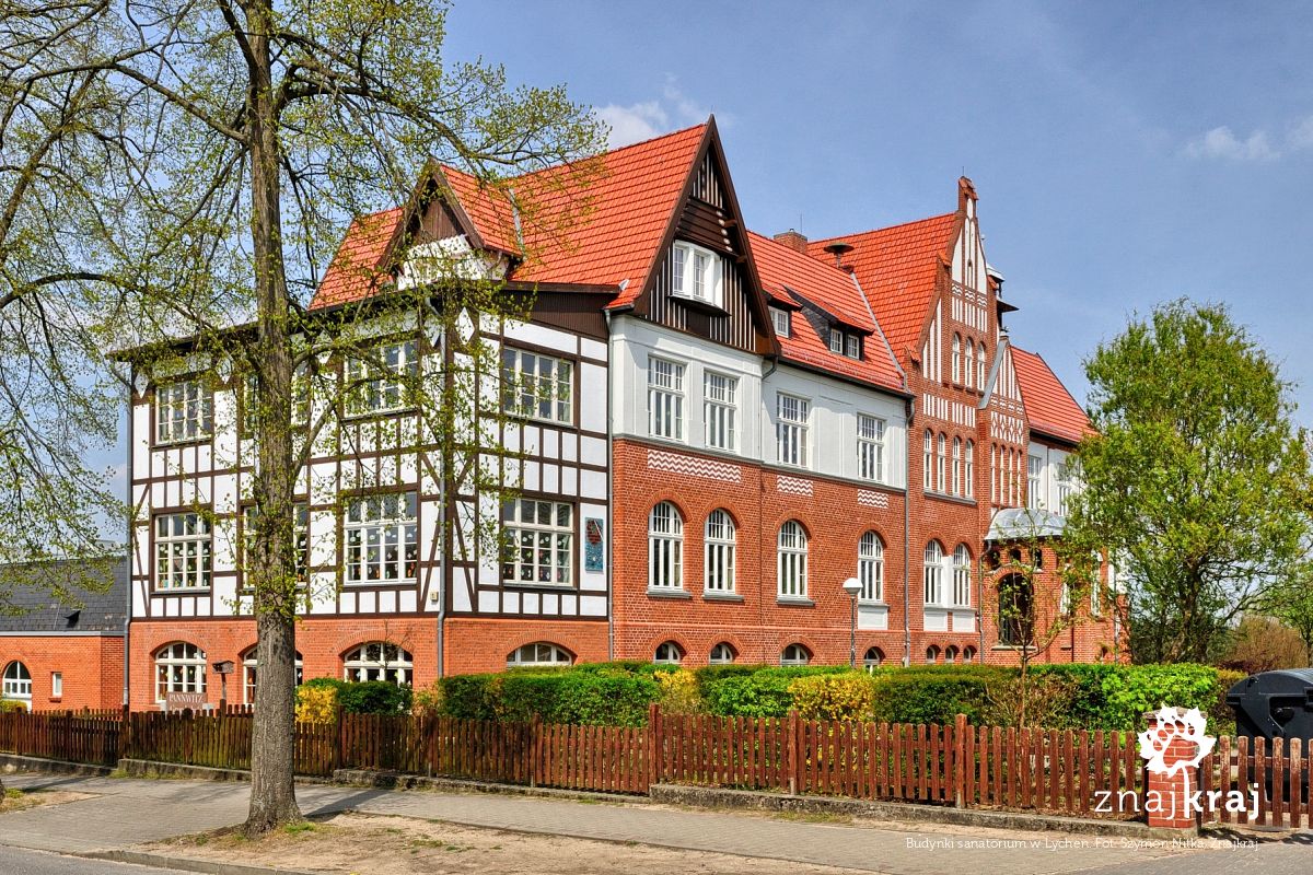 Budynki sanatorium w Lychen Budynki sanatorium w Lychen