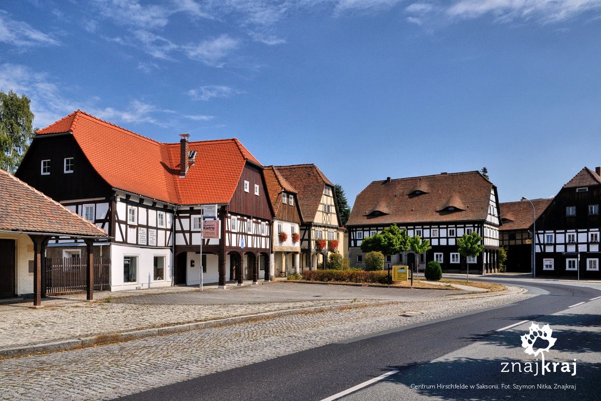 Centrum Hirschfelde w Saksonii