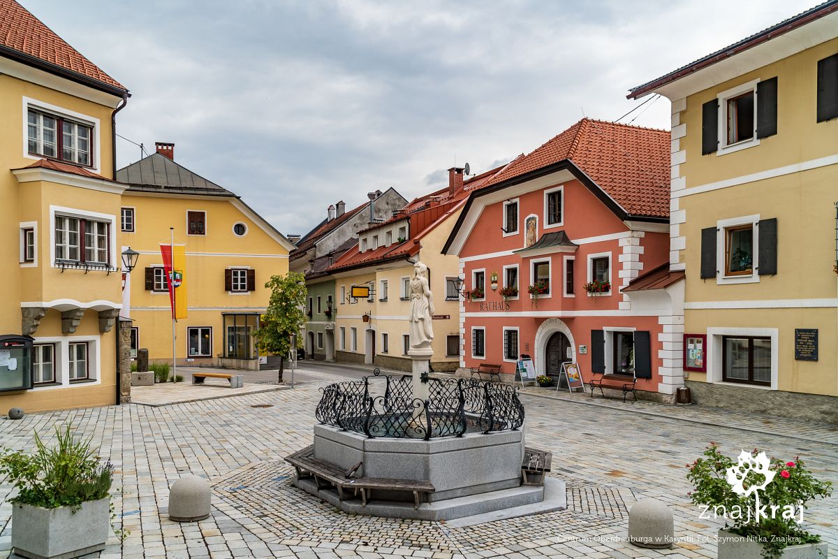 Centrum Oberdrauburga w Karyntii