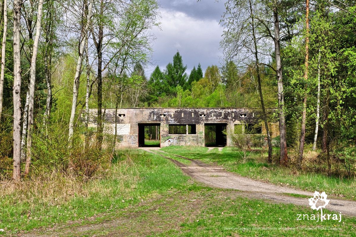 Dawny magazyn rakiet jednostki wojskowej Dawny magazyn rakiet jednostki wojskowej