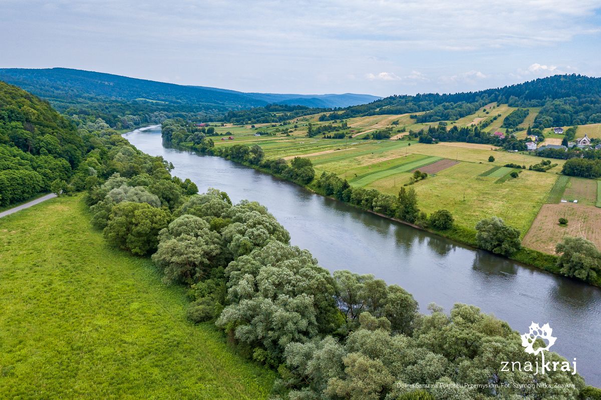 Dolina Sanu na Pogórzu Przemyskim
