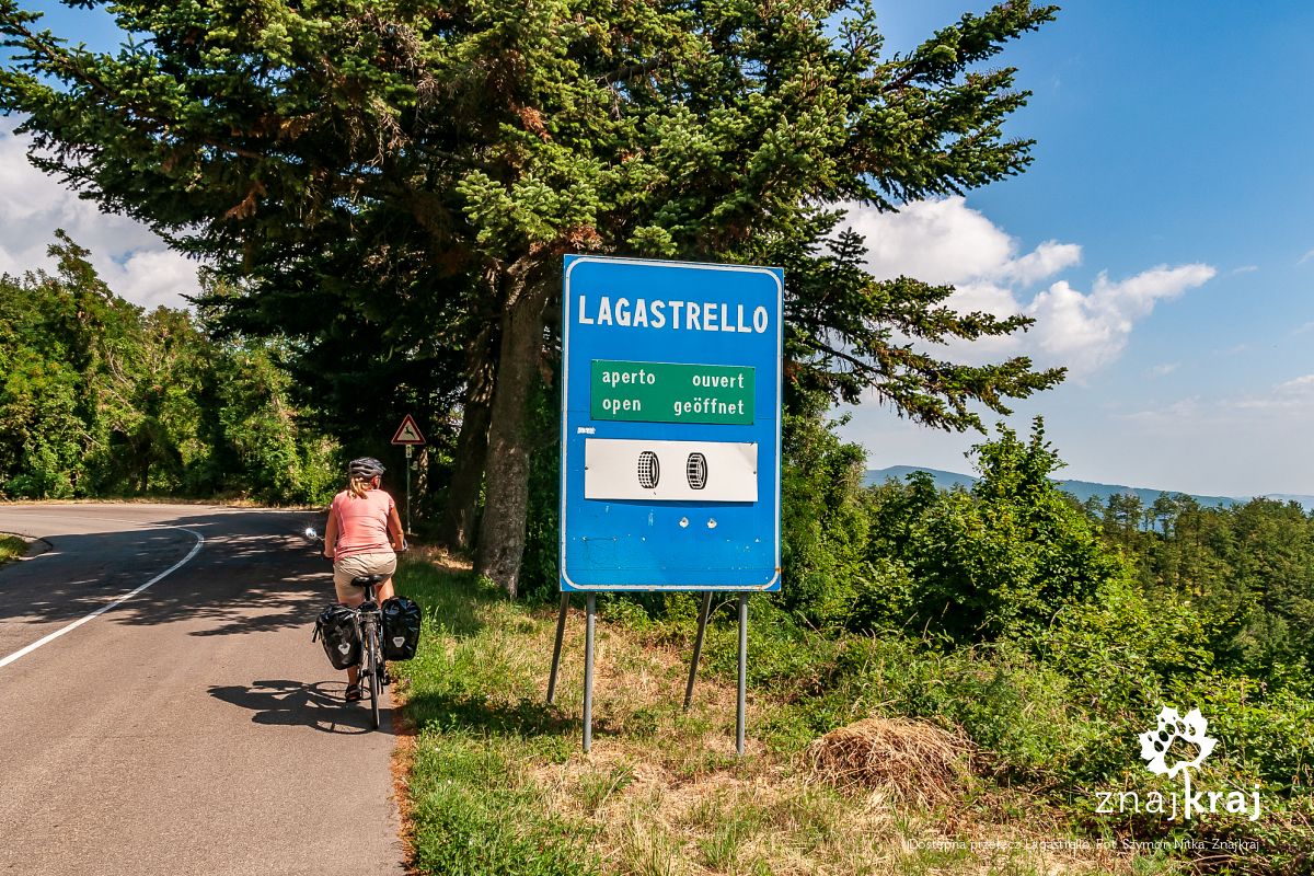 Dostępna przełęcz Lagastrello