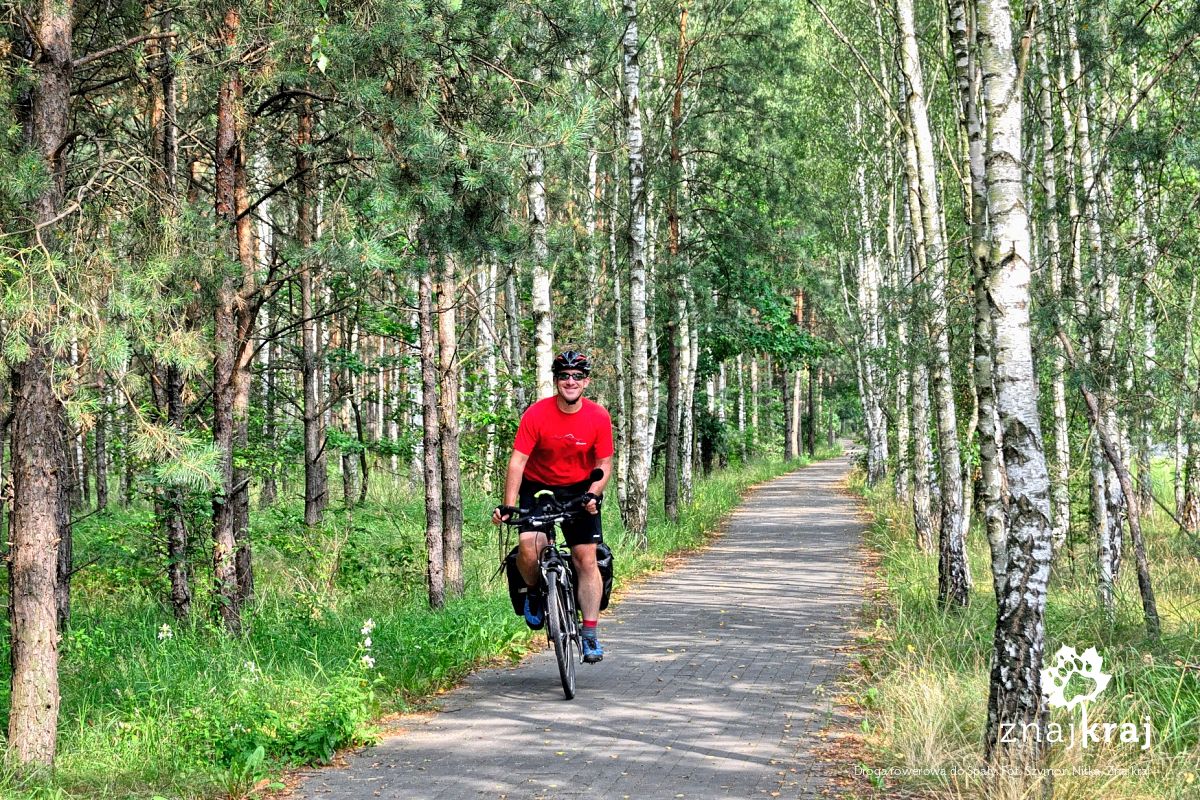 Droga rowerowa do Spały Droga rowerowa do Spały