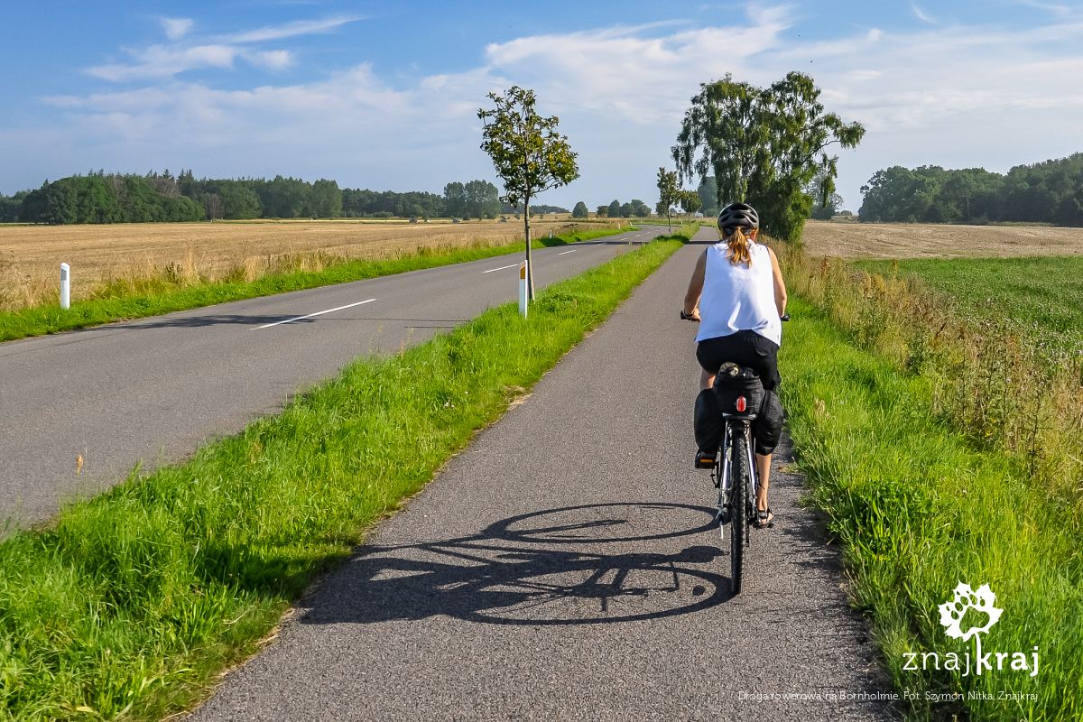 Droga rowerowa na Bornholmie