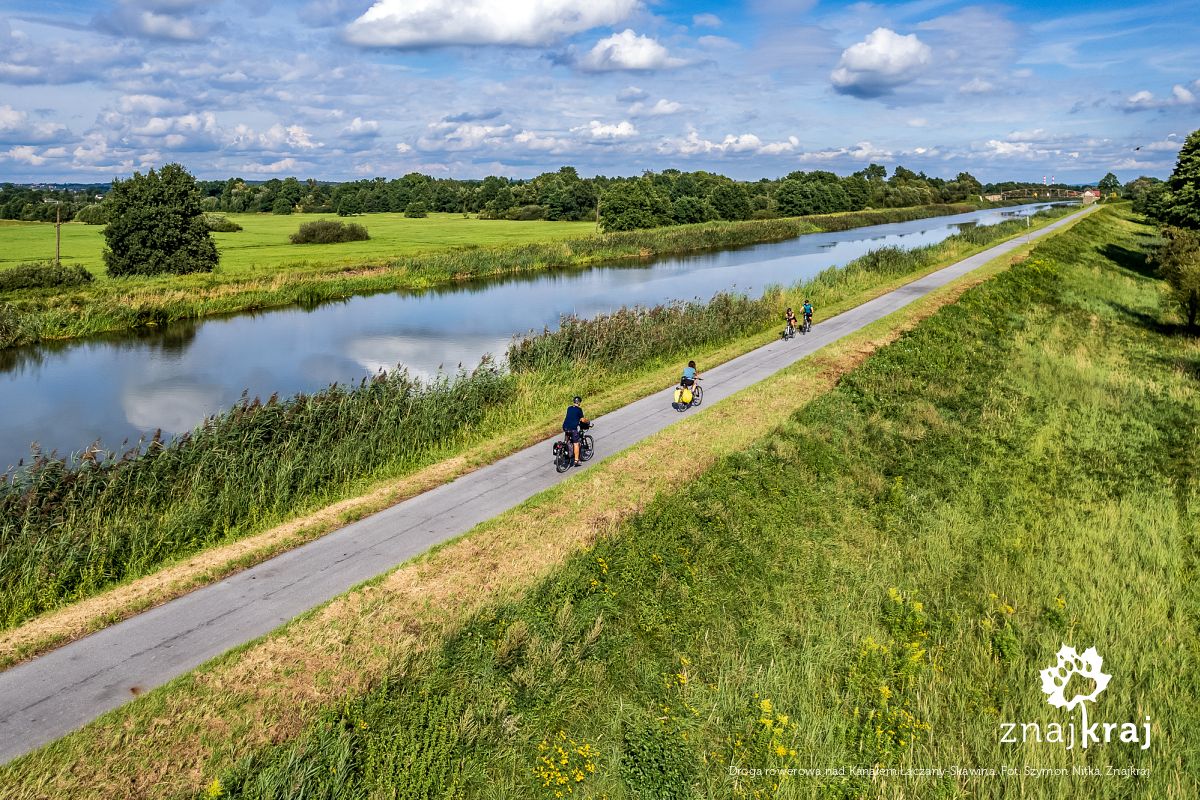 Droga rowerowa nad Kanałem Łączany-Skawina