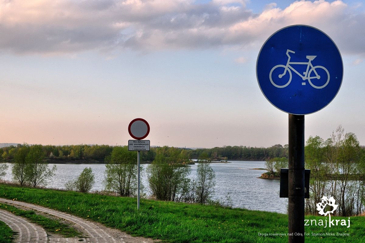 Droga rowerowa nad Odrą Droga rowerowa nad Odrą