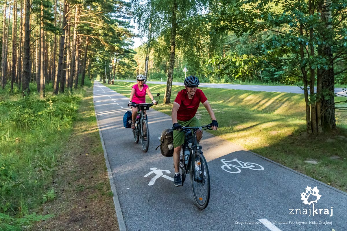 Droga rowerowa przed Windawą