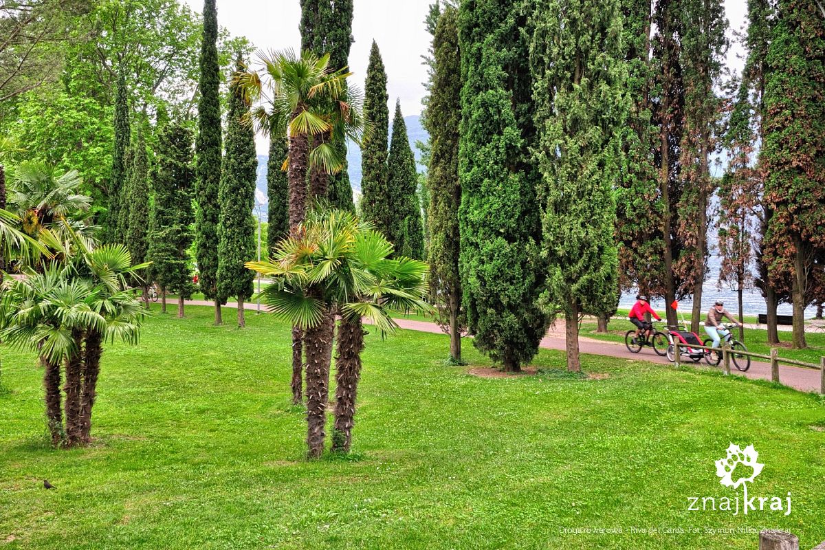 Droga rowerowa - Riva del Garda Droga rowerowa - Riva del Garda
