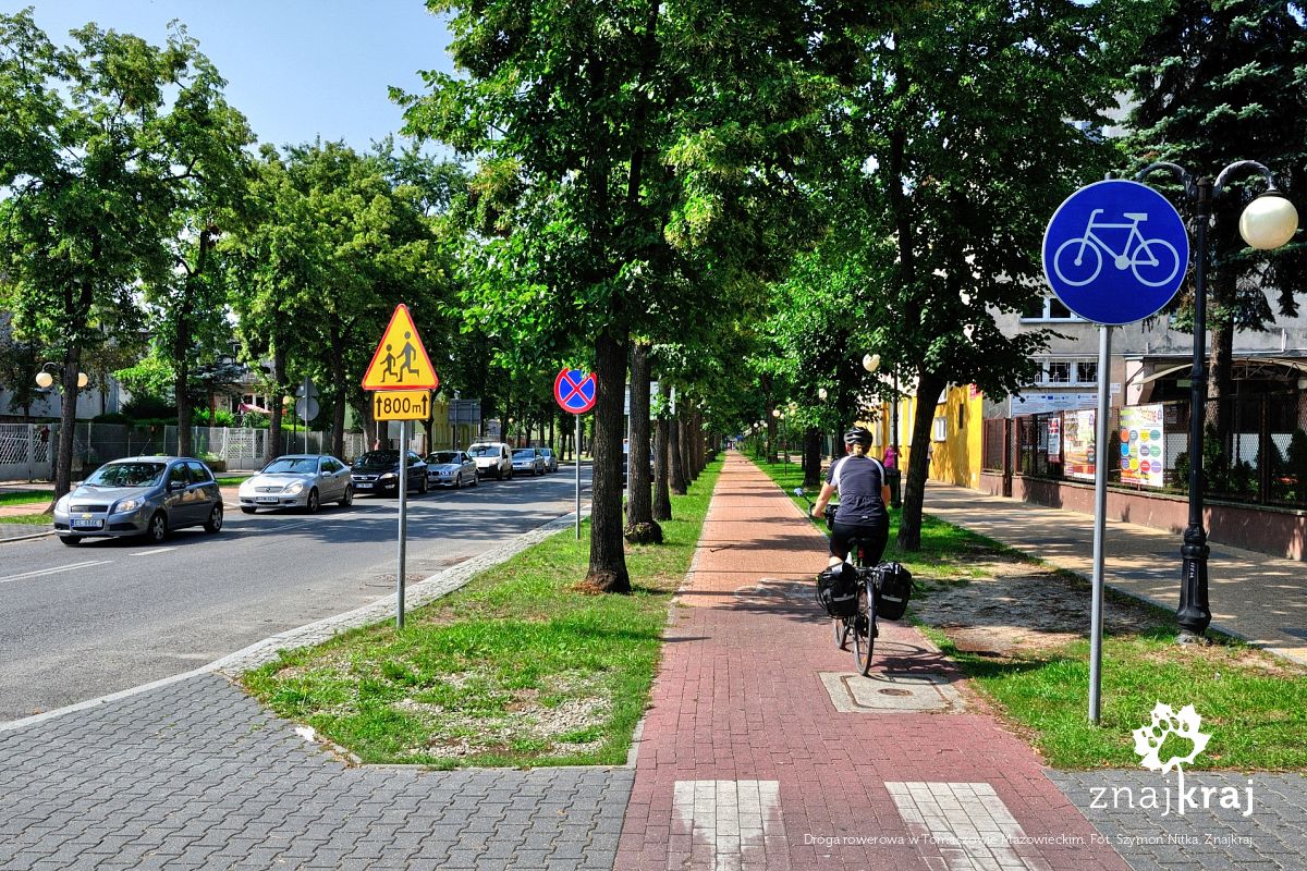 Droga rowerowa w Tomaszowie Mazowieckim Droga rowerowa w Tomaszowie Mazowieckim