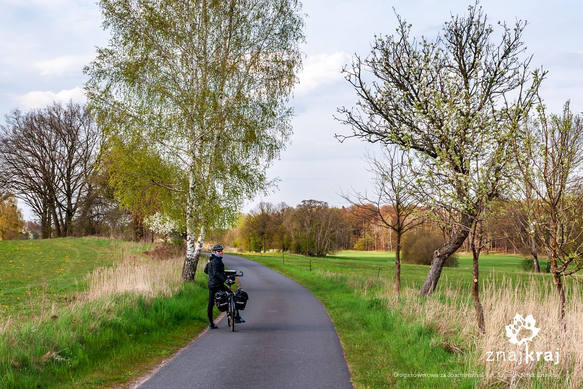 Droga rowerowa za Joachimsthal Droga rowerowa za Joachimsthal