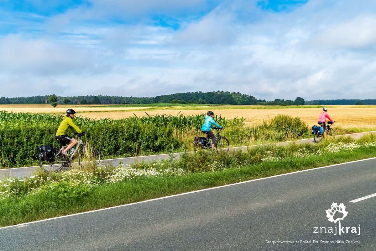 Droga rowerowa za Roßtal