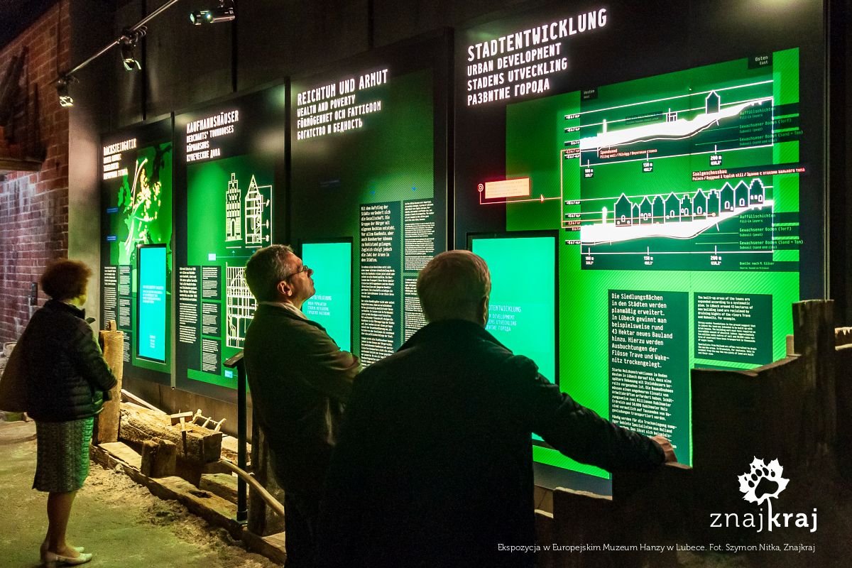 Ekspozycja w Europejskim Muzeum Hanzy w Lubece