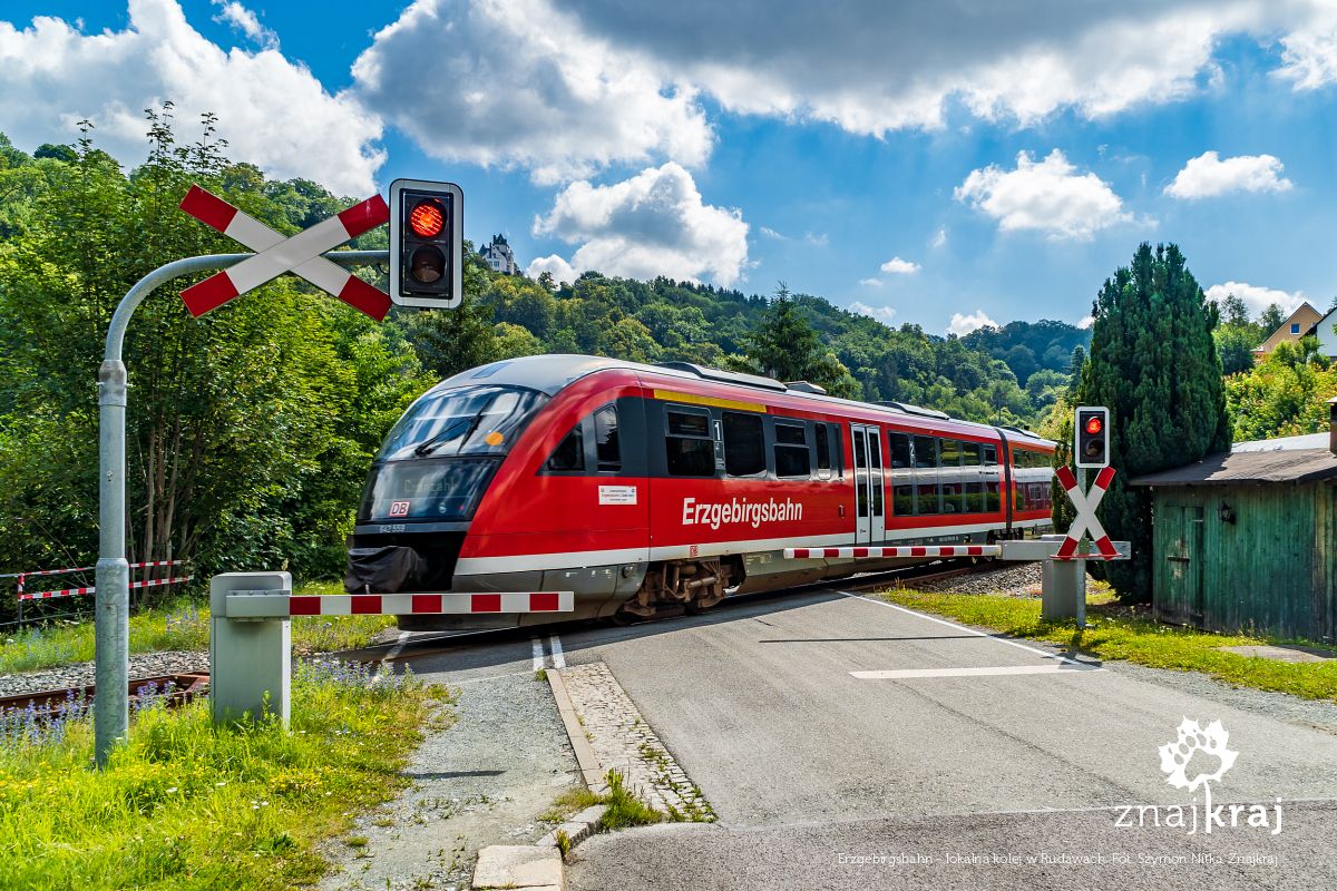 Erzgebirgsbahn - lokalna kolej w Rudawach