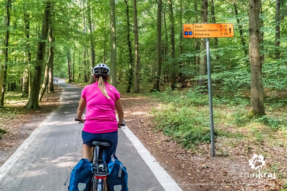 EuroVelo 10 na Pomorzu Zachodnim - kierunek Kołobrzeg